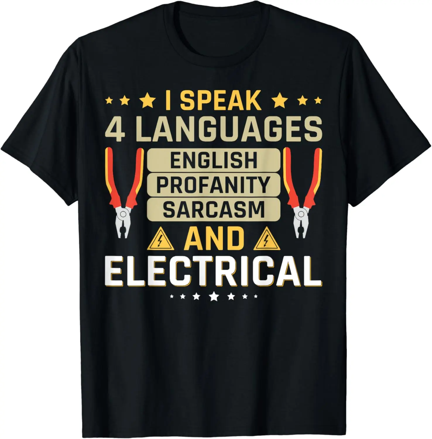 Funny Electrical Engineers Quotes Summer Casual Shortsleeve Cotton T-Shirt