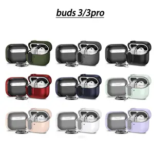 High Tech Anti-Drop Snap Lock Cover for Samsung Galaxy Buds 3/3 Pro Wireless Earbuds, Compatible with Galaxy Buds 2/2 Pro/Live/FE Bluetooth-compatible Headphones