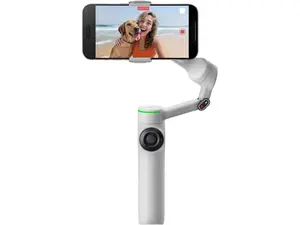 Insta360 Flow 2 Pro 3-Axis AI-Powered Smartphone Gimbal Stabilizer, Stone Gray
