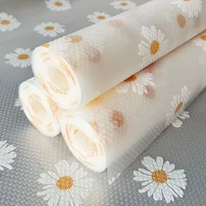 1 Roll of 118. 11 inch Shelf Liner High Quality Non-Slip Liner for Kitchen Cabinets Modern Patterned Waterproof Shelf Paper Durable EVA Cabinet Liners Can Be Cut for Refrigerator Cabinets And Drawers Countertops Desks Shoe Cabinets Closets Multi-Purpose E