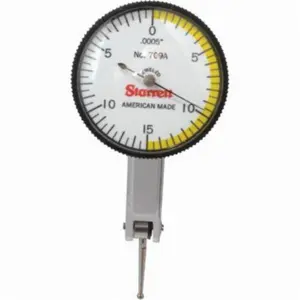 Starrett  0.812 in. 709 Series Dial Test Indicator with Dovetail Mount