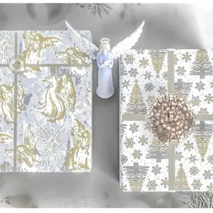 Heavenly Angels Reversible Gift Wrap