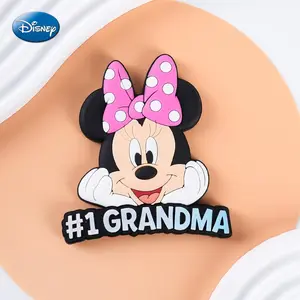 1PC Officially Licensed Disney Minnie Mouse Fridge Magnet Cute Cartoon Magnetic Decor for Refrigerator Locker Cabinet Office Gift for Friends