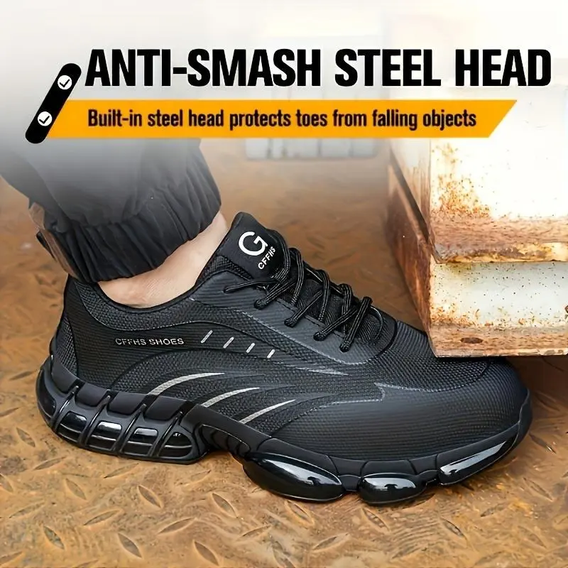 CFFHS SHOES Bao Tai Lightweight Anti-Smash Safety Shoes Anti