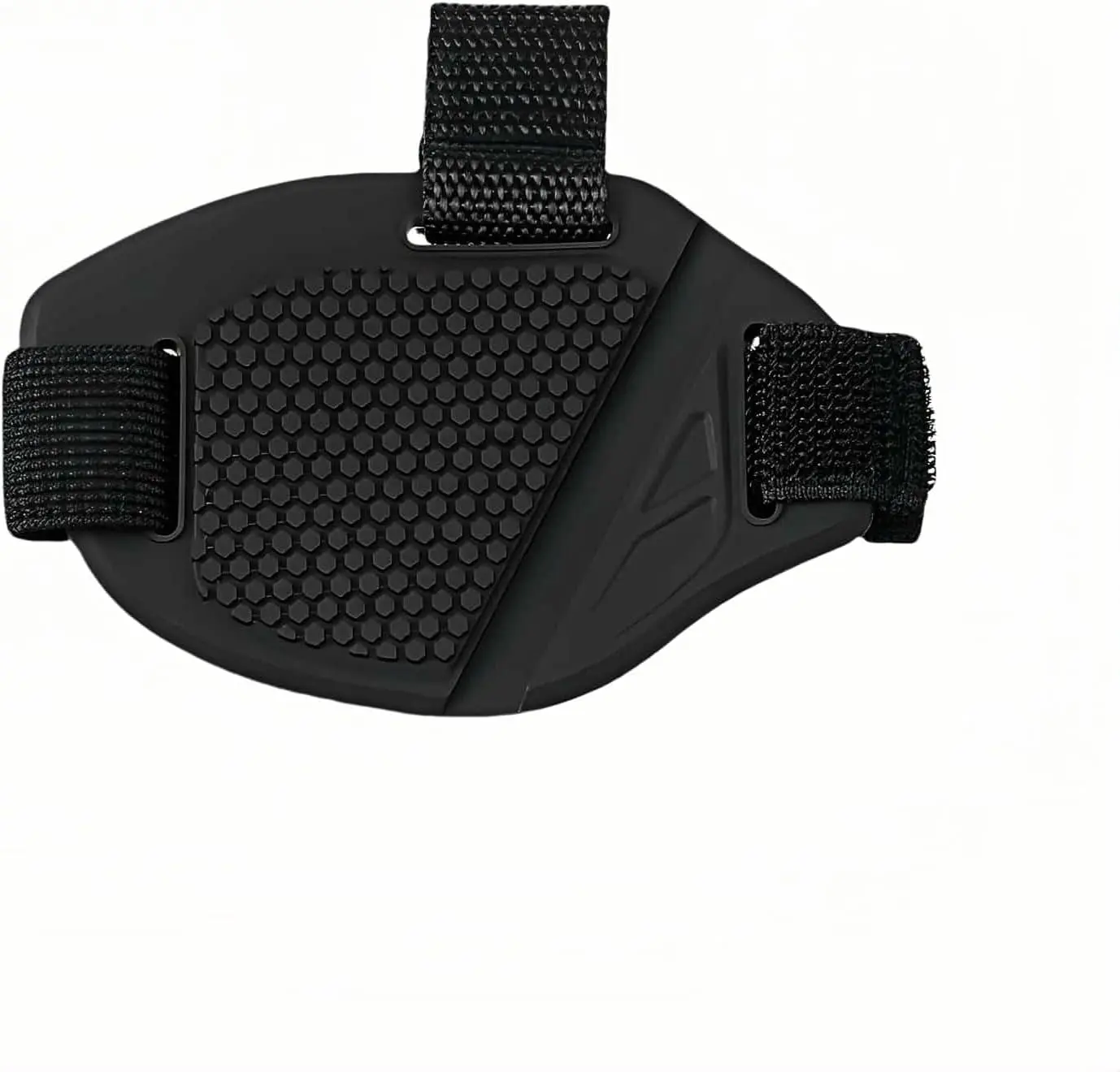 Motorcycle Gear Shifter Pad, Unisex Diamond-Pattern Rubber Shoe Protector for Riding - Anti-Slip, Scratch-Proof Cover with Adjustable Strap, Unisex Names, Nylon, Low Profile, Universal Fit, Rubber Nylon, Functional, 3-Second Clean & Go
