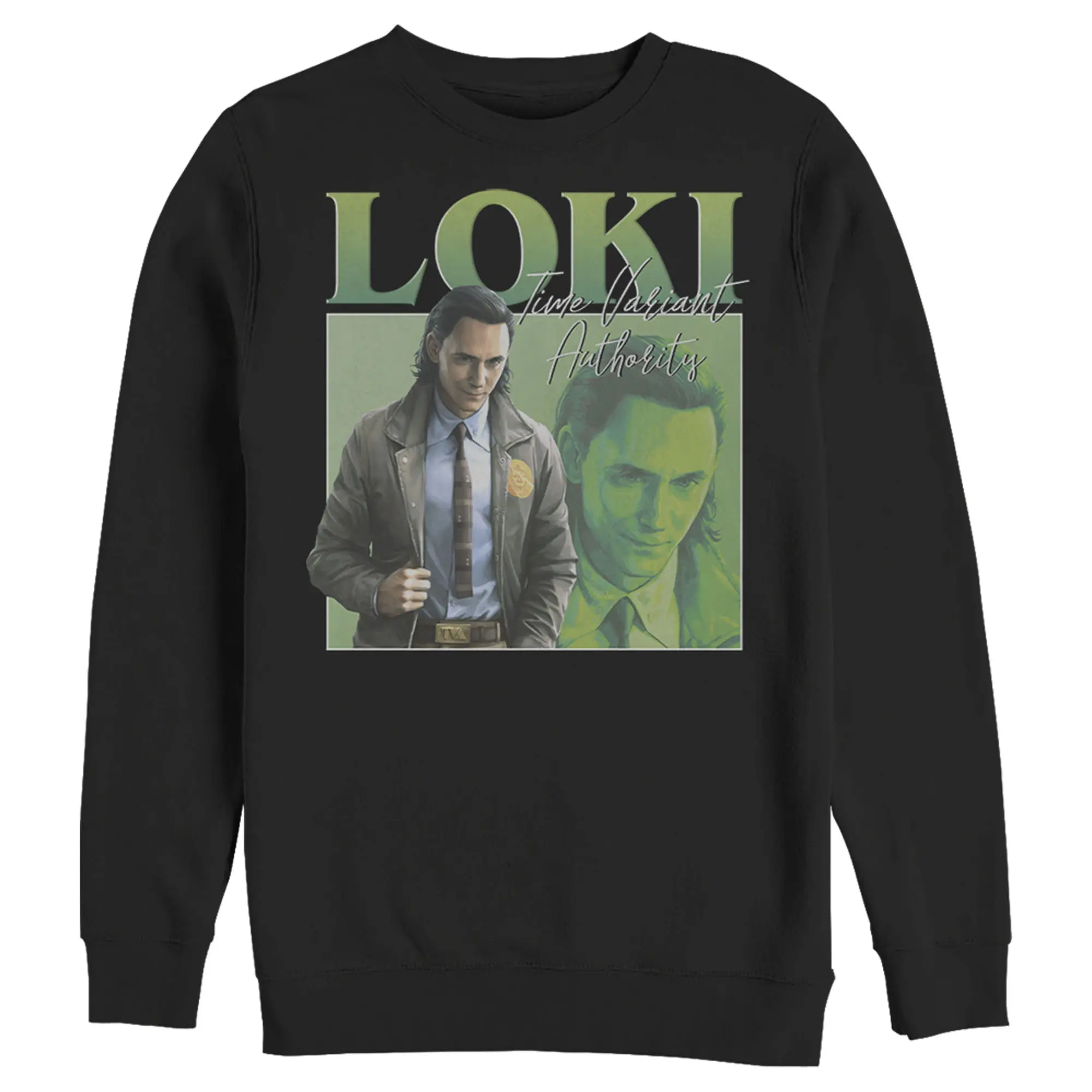 Men's Marvel Loki '90s Portrait Sweatshirt