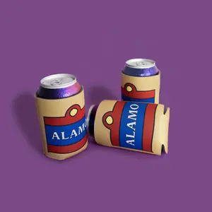 New Alamo Can Cooler, Alamo Koozie, Christmas Gift, Gift For Fan