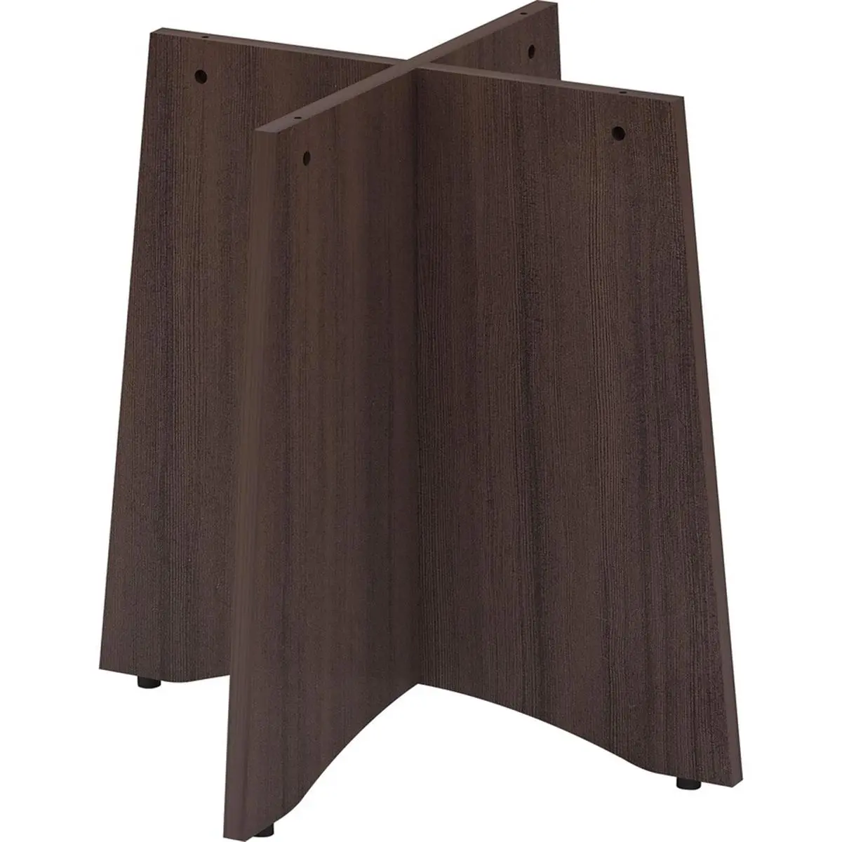 Lorell LLR18257 48 in. F-427 Conference Table, Espresso