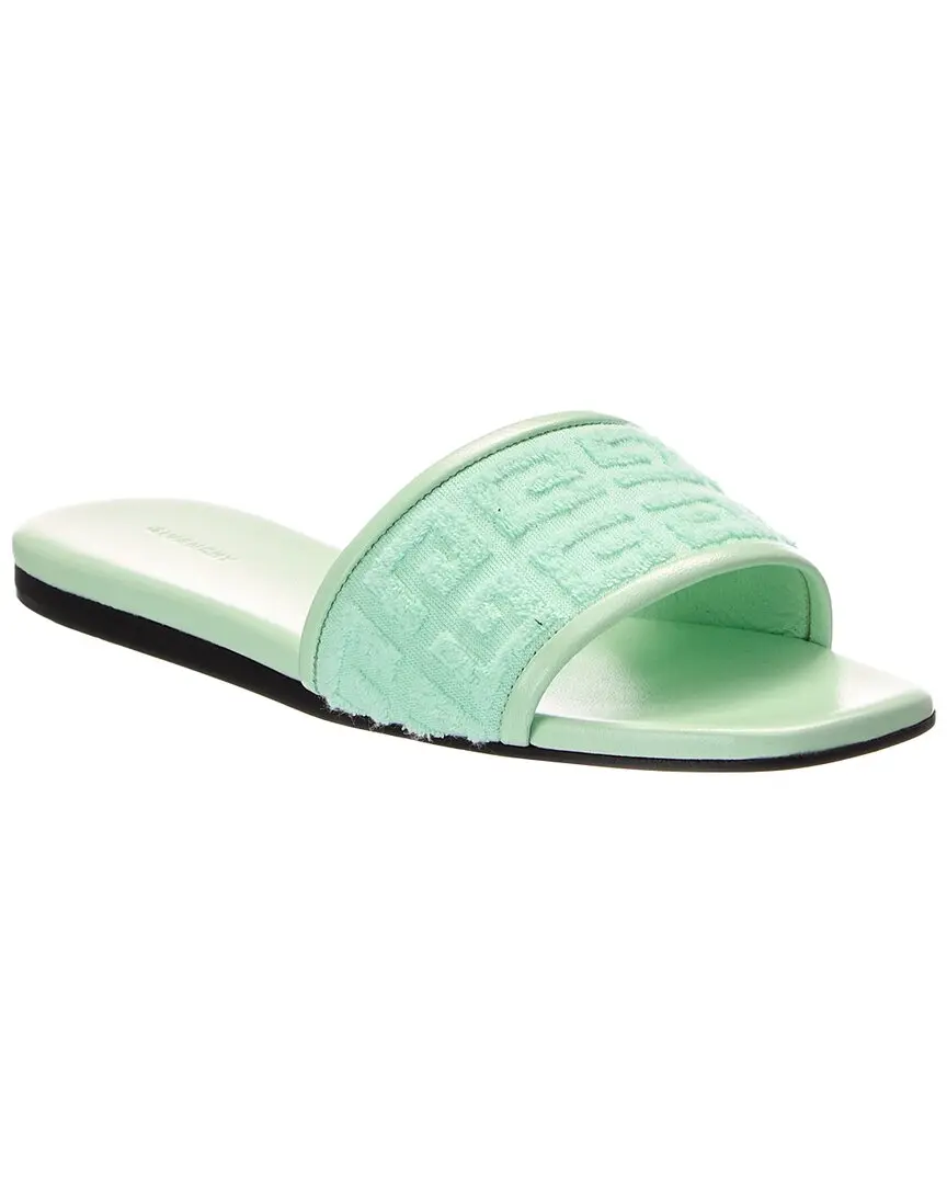 Givenchy 4G Canvas & Leather Sandal