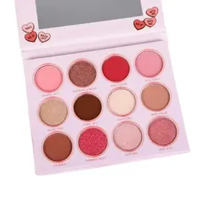 Lurella - Swipe Left - Valentine's Day - Eyeshadow Pallet Color Lid Makeup Pack Pallete Smooth Cosmetic