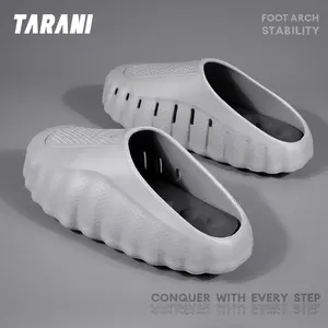 Men's Lightweight Breathable Outdoor Casual Slippers Women's Summer Soft EVA Slides Female Male Couples Outdoor Street Sandals