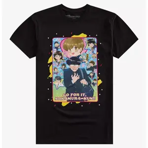 Go For It, Nakamura-Kun!! Poster T-Shirt, Unisex T-Shirt All Sizes Womenswear Crewneck