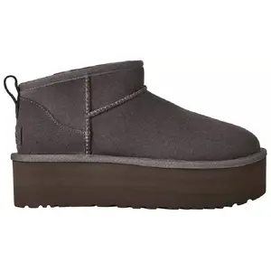 Women's UGG Classic Ultra Mini Platform Charcoal (1135092-CHRC)