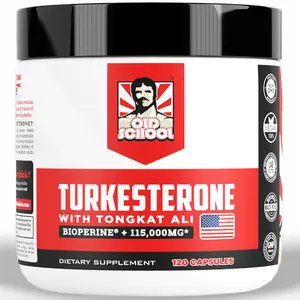Old School Labs Turkesterone 115000mg Natural Fitness & Recovery Supplement Capsule Old School Labs Turkesterone 115000mg Natural Fitness & Recovery Supplement Capsule