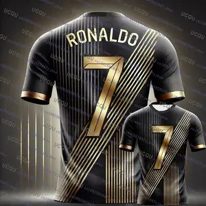 2026 Ronaldo 7 Special Edition Football Jersey Oversize Sportwear Speed drying Training Uniform Soccer Jersey Kid Adult T-shirt