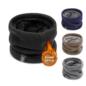 Winter Thickened Double Layer Windproof Warm Neck Gaiter, Mask Neck Gaiter, Outdoor Cycling Skiing Neck Warmer, Neck Warmer for Men & Women, Valentine's Day Gift