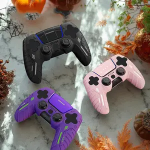 Silicone Game Controller Protective Case, Mechanical Style Silicone Protective Cover, Console Accessories for PS5 Controller, Gaming Accessories