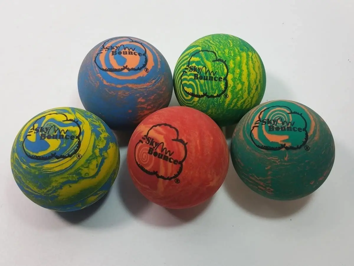Vibrant Hollow Sports Ball 12-Pack for Kids Outdoor Play, 2.25 inch Unisex Handballs for Gym Class and Party Favors, Ball Set, Rubber, Racquetball, Hollow Rubber, Standard Size, Fits Hands Well, Ages 4+, Perfect Bounce, School Events, Stickball, Playgroun