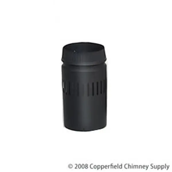 Selkirk Corporation Manufacturer 8"x12" 26-ga 430-Alloy Stainless Steel Double-Wall Stovepipe, Stovepipe Chimney Accessory for Large Home Appliances, 8" X 12"
