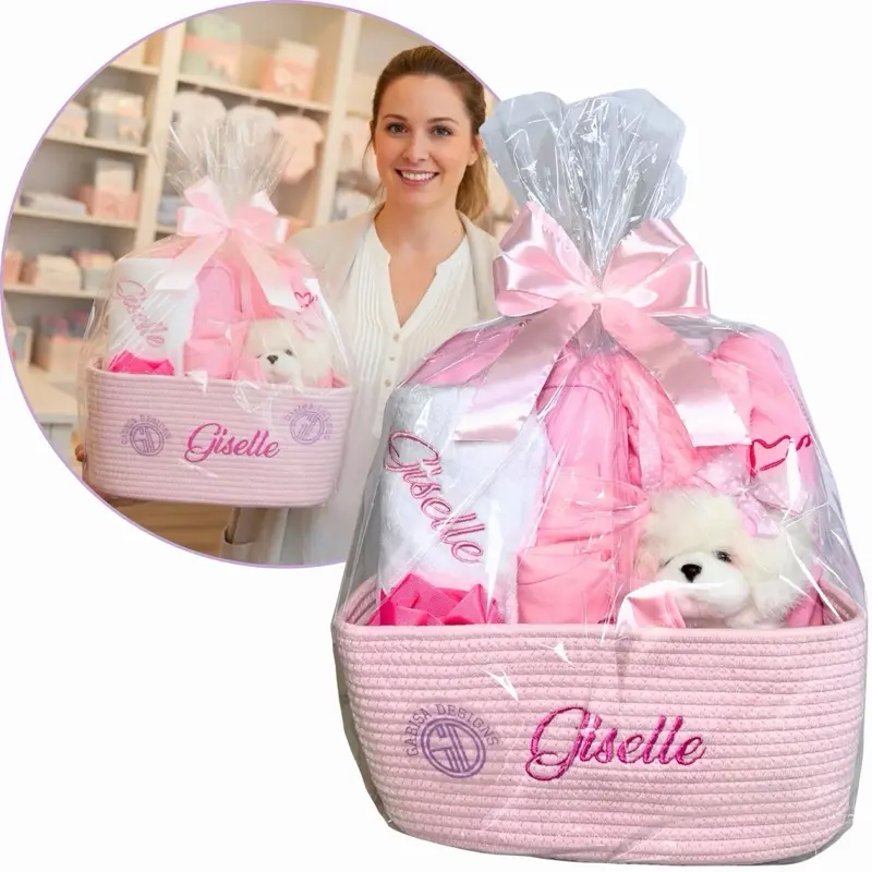 Newborn Baby Gift Set Basket