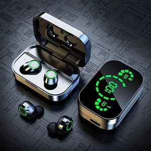 TWS Wireless Earbuds Stereo Headset, Sport Headphones with Touch Control, Lightweight Wireless Earbuds, Bluetooth-compatible Earphones with Charging Case Included, Sports Wireless Earbuds