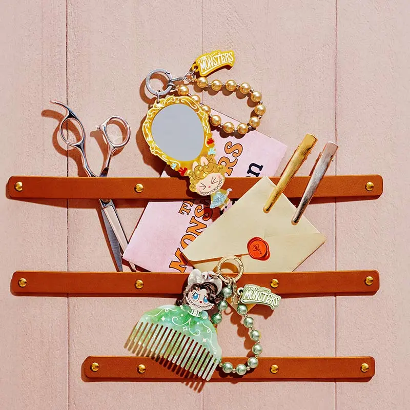 2 POP MART LABUBU The Monster Vintage Hair Salon Series Pendant Blind Box, Blind Bag Collectible