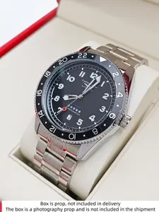 Top Luxury Business Men's Mechanical Watch, New Best-Selling Automatic Mechanical Watch, Waterproof Calendar Fashion Casual Simple Style, Stainless Steel Watches, Business Automatic Wristwatch