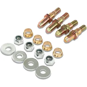Door Hinge Roller Pin and Bushing Repair Kit Compatible with Chevy GMC 1999-2007 Avalanche Sierra Silverado Suburban Tahoe Yukon Escalade Truck SUV Replaces 19299324 89025539   HTRACING