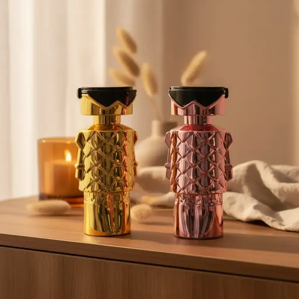 Robot Design Perfume Spray Duo, Edp Sprays, 2 x 30ml Wood and Floral Scents for Women & Men, Long Lasting Fragrance, High Quality Fragrance, Daily Wear and Gift Set, Daily Use Fragrance