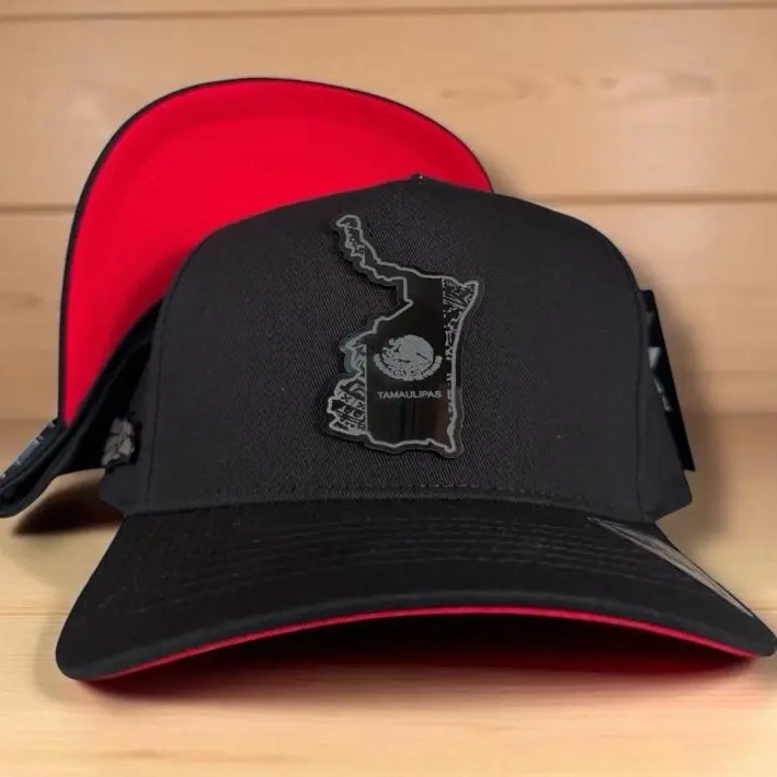 Tamaulipas State Pride Snapback Hat, Black Classic Baseball Cap with Mexican State Logo Plate, Adjustable Casual Hat for Men & Women, Fashion Snapback, Customizable Fit, Daily Wear With Style, Logo Emblem, Secure Snapback