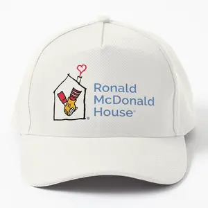 Ronald McDonald House Twill Cap Hat, Support and Awareness Design for Ronald McDonald House Charities, Great for Casual Wear and Fundraising Events