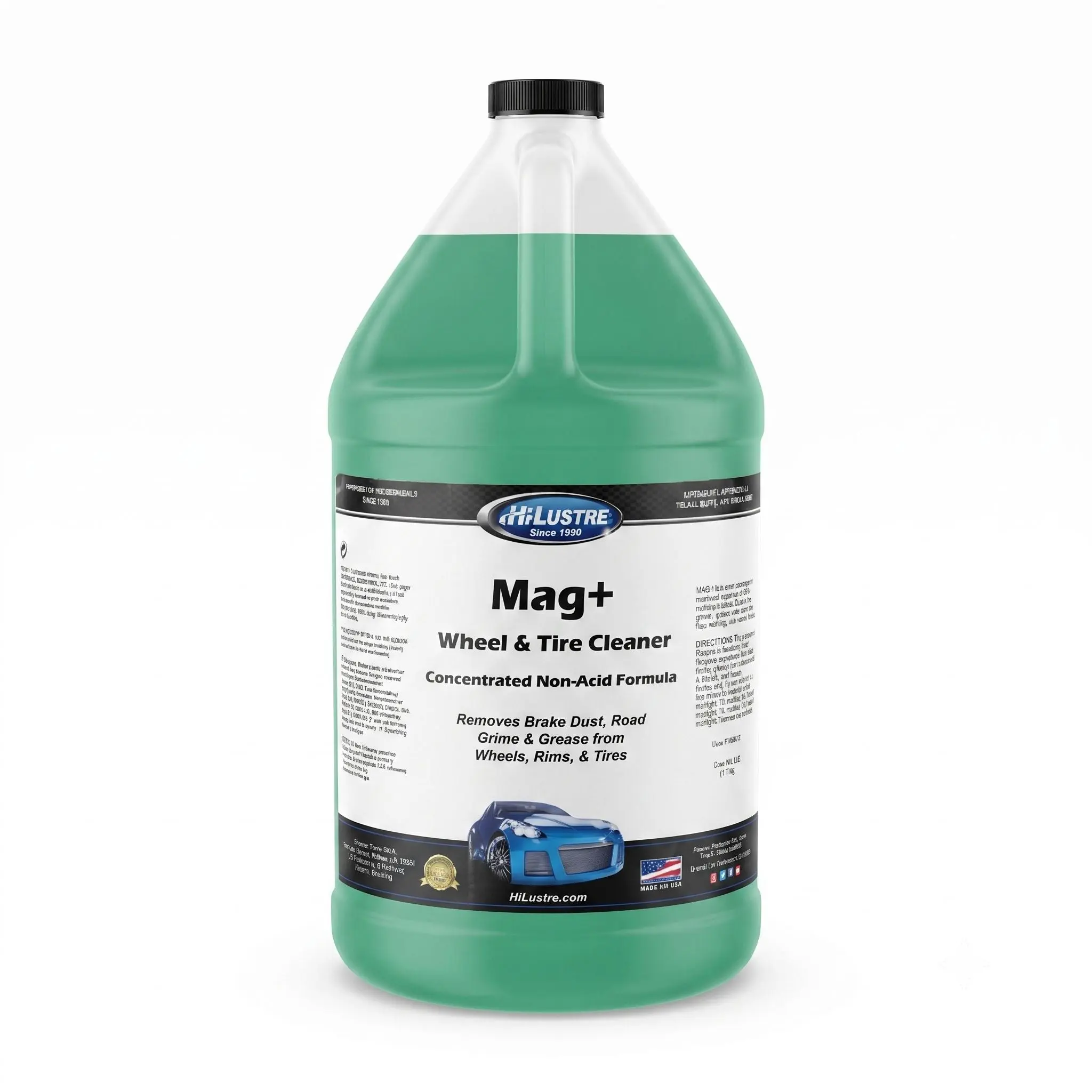 HiLustre® Mag+ Non-Acid Wheel & Tire Cleaner | Concentrated
