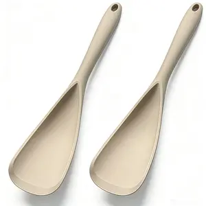 Cooking Spoons for Non stick Cookware, Multifunction Spatula Spoon BPA-Free, One-Piece Design, Suitable for Scooping, Scraping, Serving and Mixing