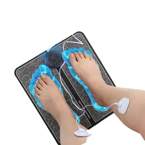 Physiotherapy Foldable Pain Relieving Electric Feet Massage Mat Muscle Acupoints Stimulator Ems Foot Massager mat Comfort