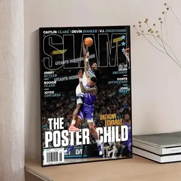 Magazine Anthony Edwards Minnesota Timberwolves NBA Poster