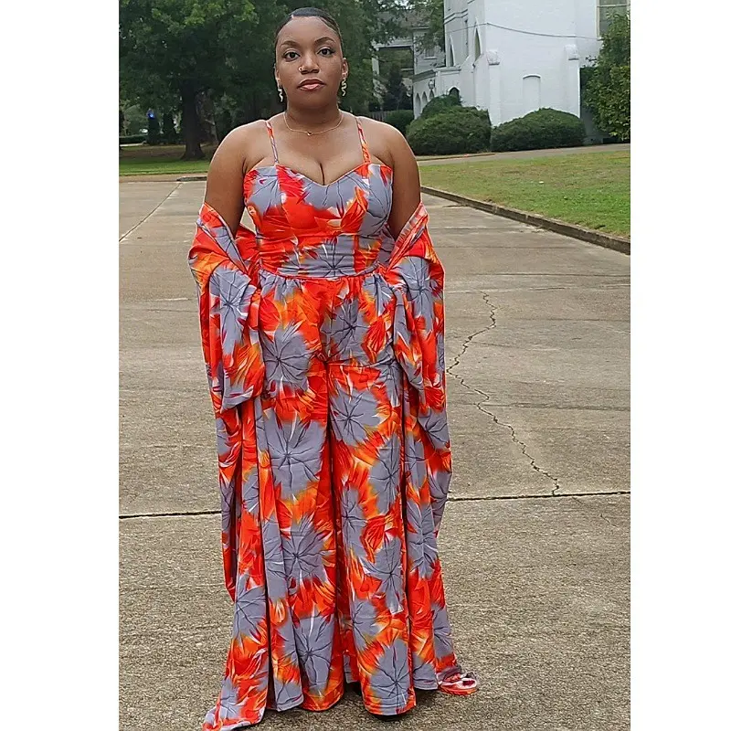 Phoenix pant set with matching kimono classy  sets