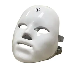 LED Mask Machine Wireless Use, 7 Colors LED Beauty Device, Lithium Polymer Battery, Non-Button Cell, New Condition, 3.7v Voltage