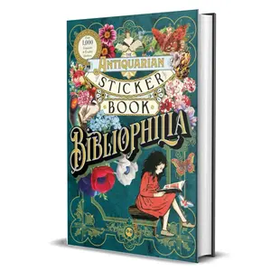 The Antiquarian Sticker Book: Bibliophilia: Over 1,000 Exquisite Victorian Stickers by Odd Dot (The Antiquarian Sticker Book Series) (Hardcover)