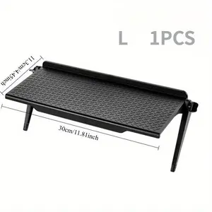 1PC S/L Screen Top Storage Shelf Holder Rack TV Monitor Organizer Practical Home Storage Computer Office Multi-functional Organizer Adjustable Storage Shelf
