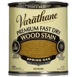 212 MAIN Varathane 262007 1-qt Fast-Dry Gunstock Wood Stain - Oil-Based Paint for Automotive, Motorcycle Paint Care