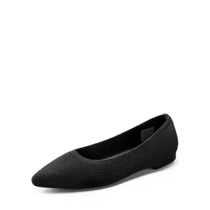 DREAM PAIRS Women's Pointed-Toe Eco-Friendly Slip-On Flats - Walking Shoes for Daily Wear, Summer Vibes, Slip On Shoes
