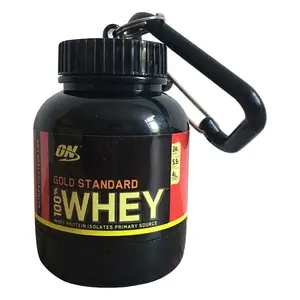 Container with Funnel - The Portable Container with Funnel & Belt Key Chain for Easy Carrying -100ml Storage Bottles