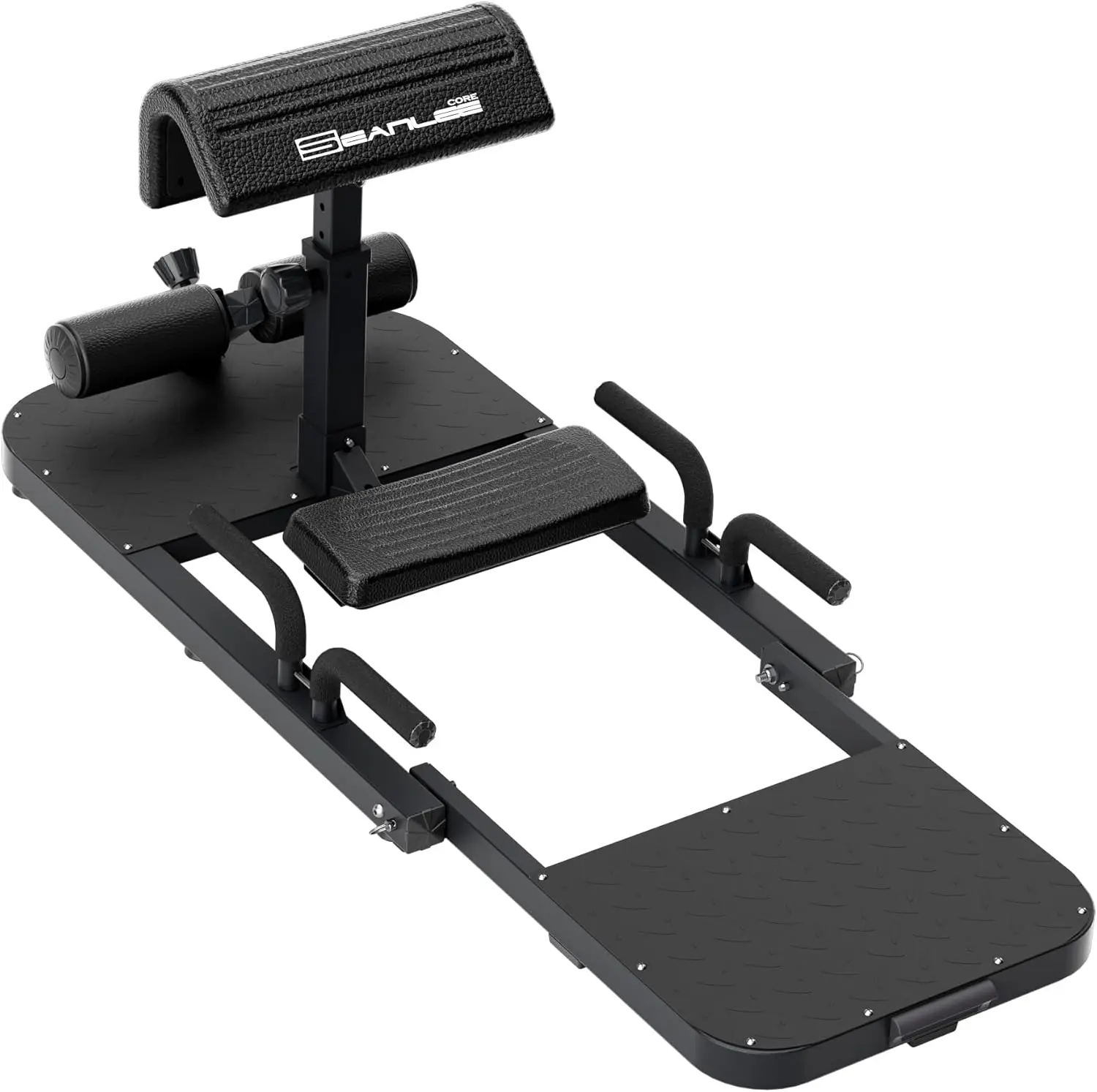 Hip Thrust & Squat Machine for Home – Multi-Function Glute Builder, Leg & Strengthening Equipment – Adjustable Sissy Squat, Hip Thrusts, Squat Assist Machine for Home Gym