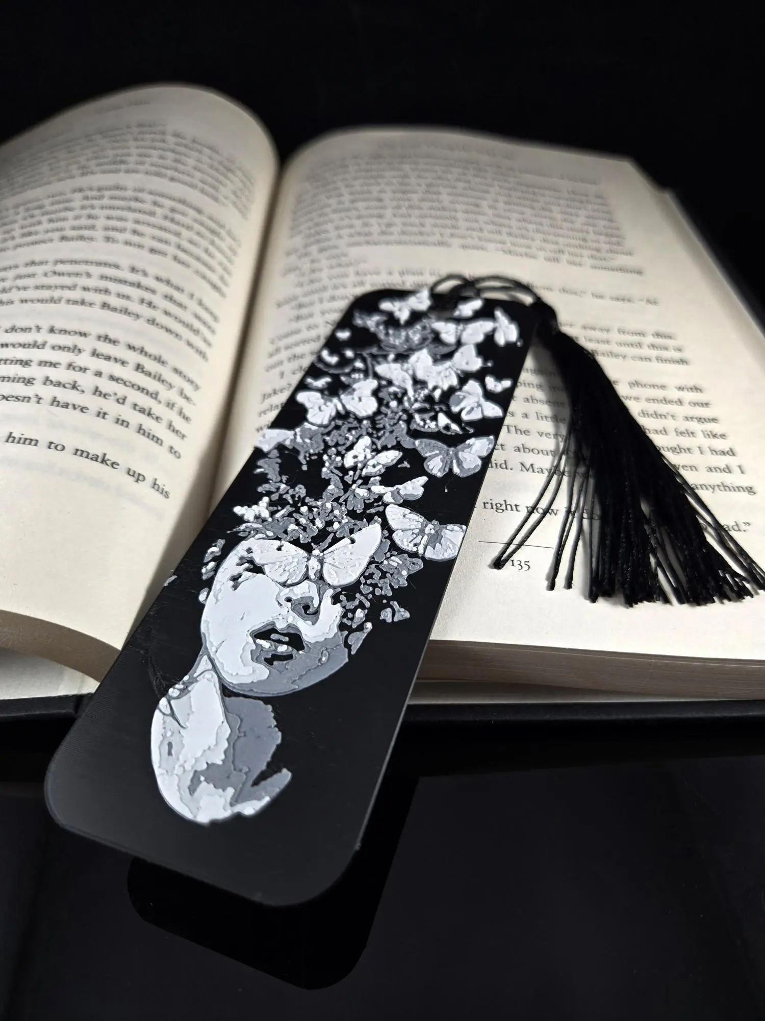 Free Your Mind 3D Bookmark - Butterflies of Thought