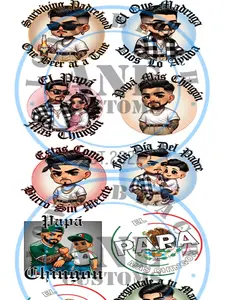 ready to ship papa chingon gangsheet