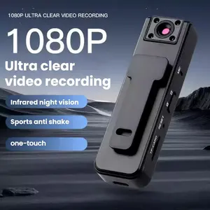 Body Cameras With 32G TF Card,  Audio and Video Recording, Camcorder, 1080p HD Wearable Camera with NightVision,180° Rotatable Lens and Motion Detection, for Outdoors Sports PoliceDelivery Cycling
