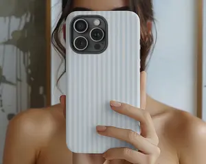 Blue Striped iPhone Case 16 15 14 13 12 Pro Max iPhone Case Girl Coquette Phone Case Pastel Baby Blue Phonecase Aesthetic Phone Casing Gifts