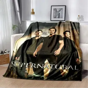 Supernatural Region Printed Blanket,Fashion Soft Cozy Living Room Bedroom Office Sofa Bed Travel Blanket Birthday Gift