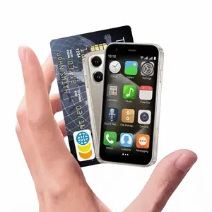 Mini Smartphone, 3.0 Inch Dual SIM 3G Android 9 Phone, 2GB + 16GB GPS Bluetooth Compatible WiFi Portable Small Smartphone