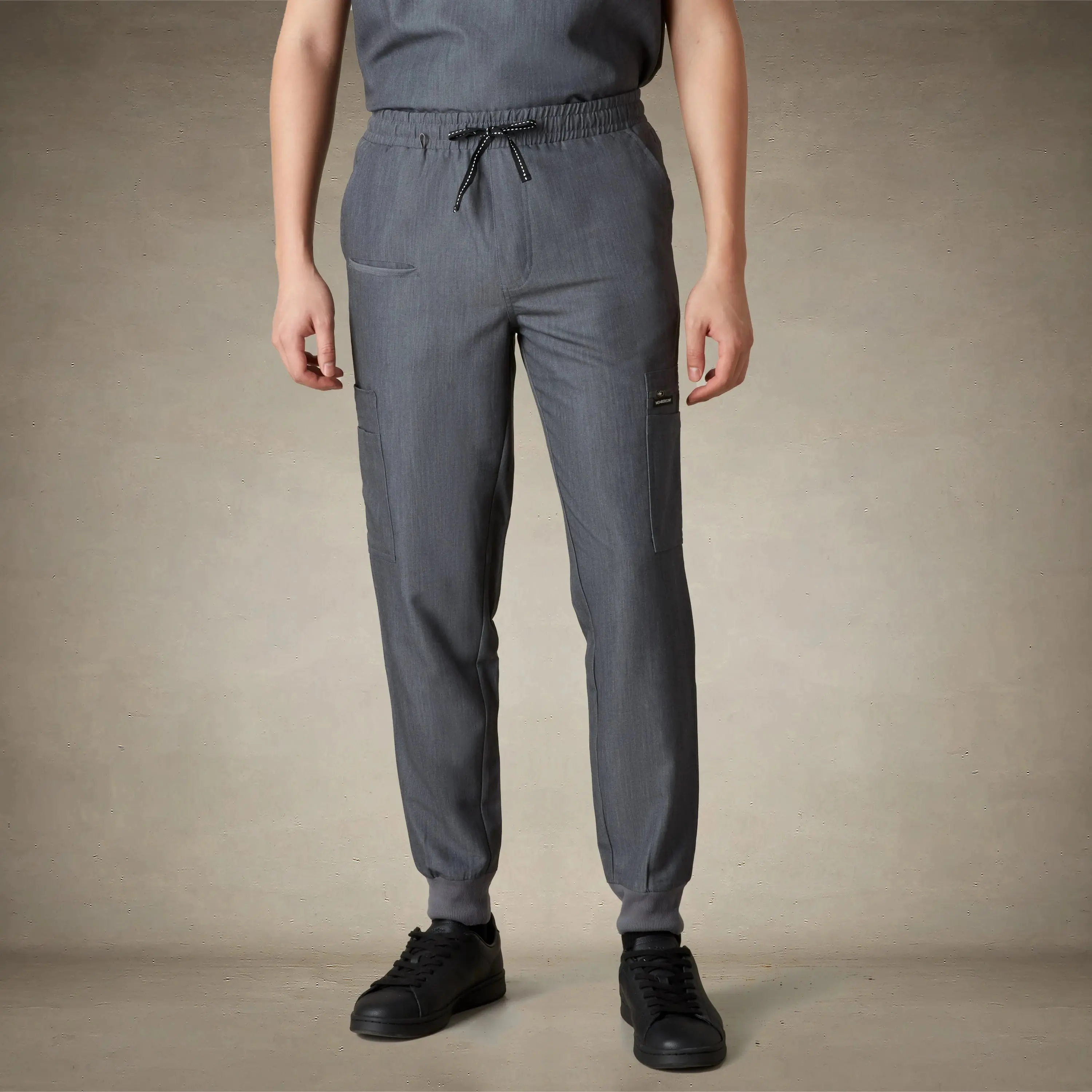 Men's London Cargo Jogger Scrub Pants - Breathable Scrub-Style Workwear Uniforms, Breathable Pants